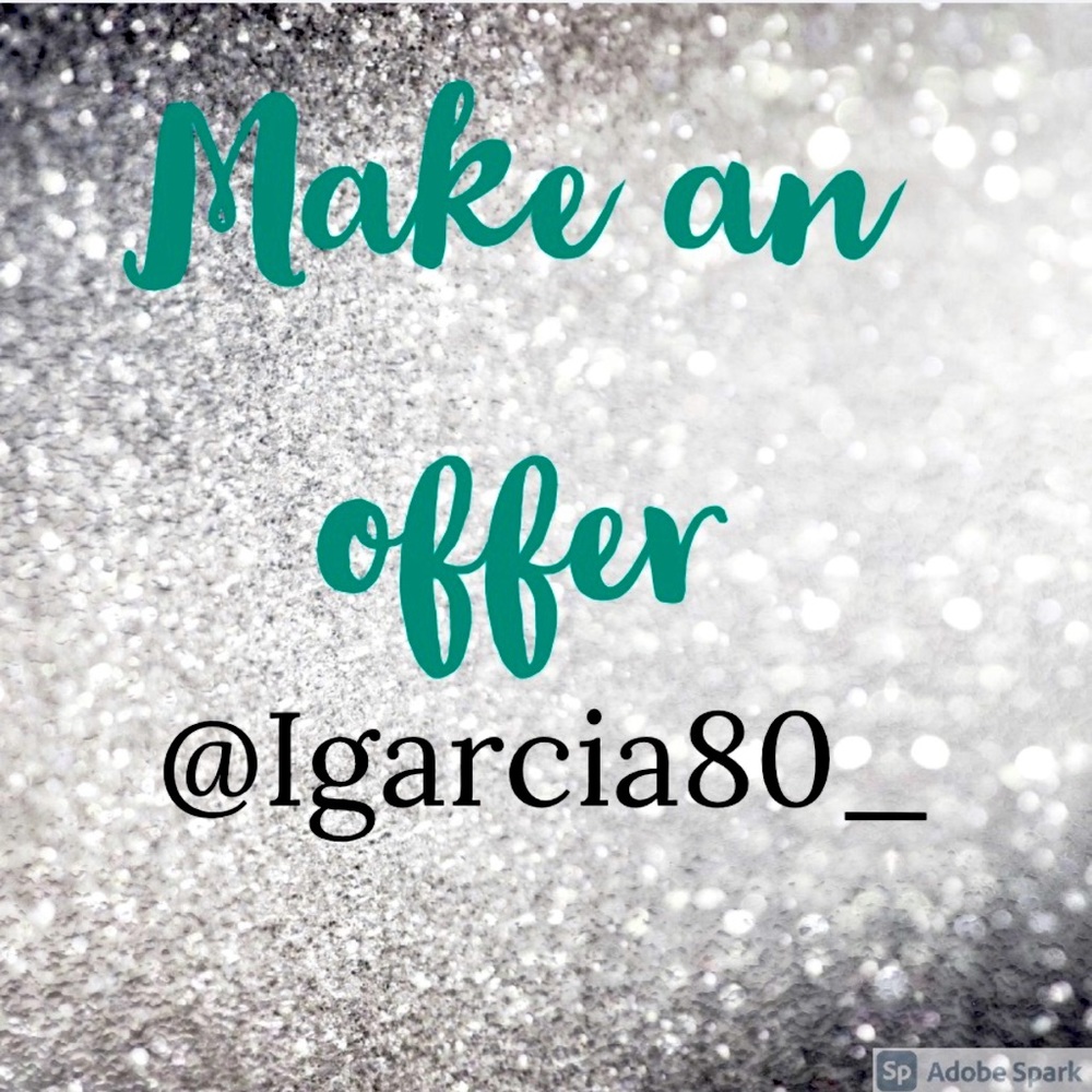 Offers welcome❤️